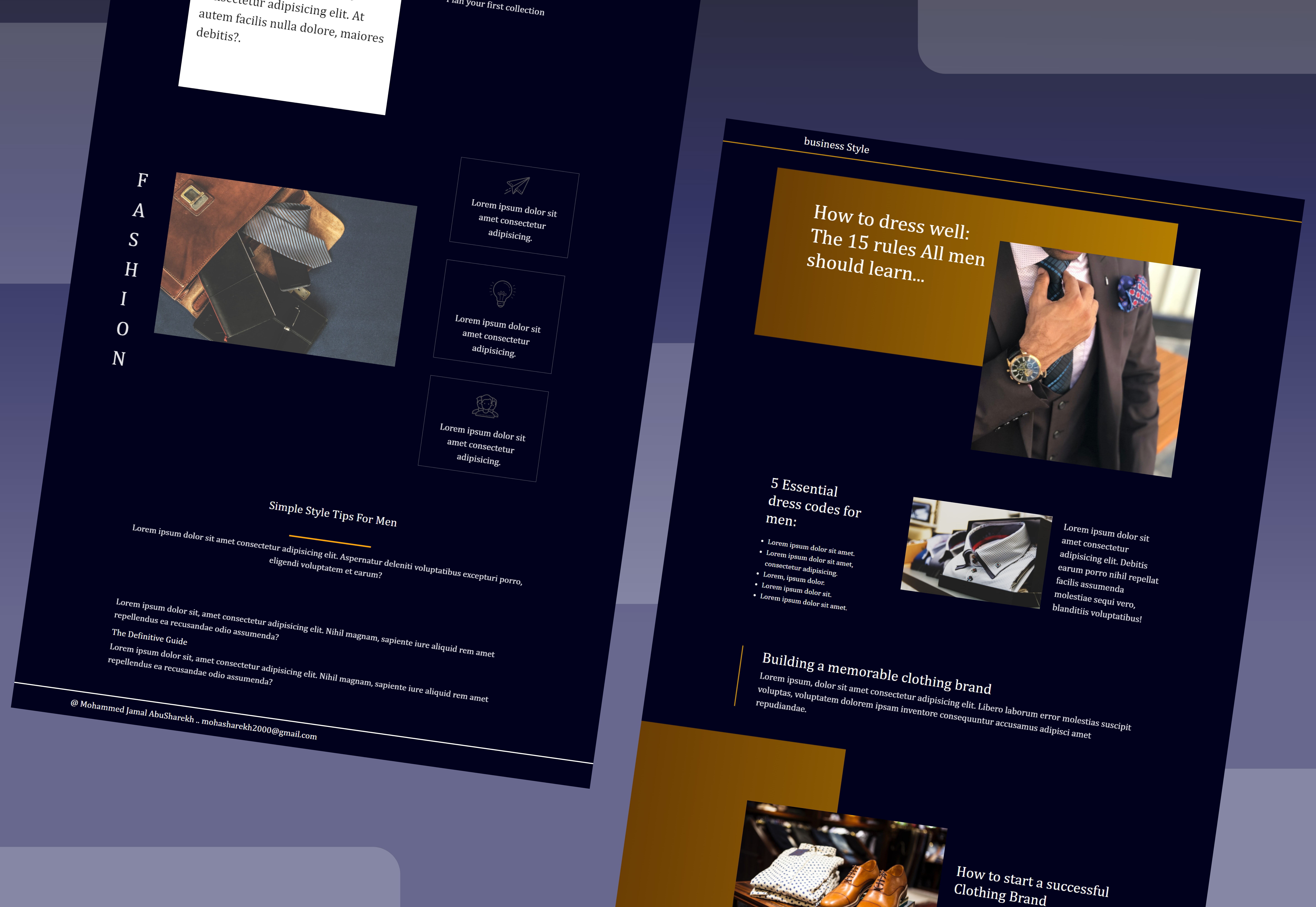 (Design to web) 